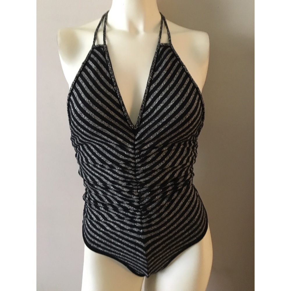 Marciano metallic stripe bodysuit XS/S